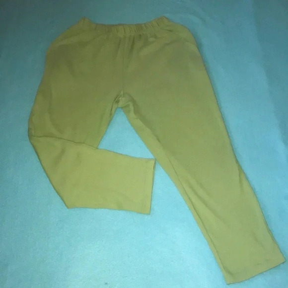 WOMAN WITHIN  7-Day Knit sage green pull on, 2 pockets elastic waistband size MP - Picture 2 of 9